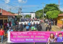 abril victorioso, mes de la paz, caminata fsln, nicaragua, san jorge, rivas nicaragua, fsln nicaragua