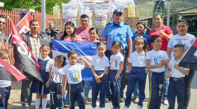 segunda entrega, merienda escolar, Boaco, niños, beneficia, estudiantes,
