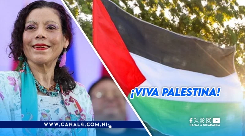 Palestina, invitación oficial, OPL, Organización para la Liberación de Palestina, FSLN, Rosario Murillo, comunicado, Nicaragua,