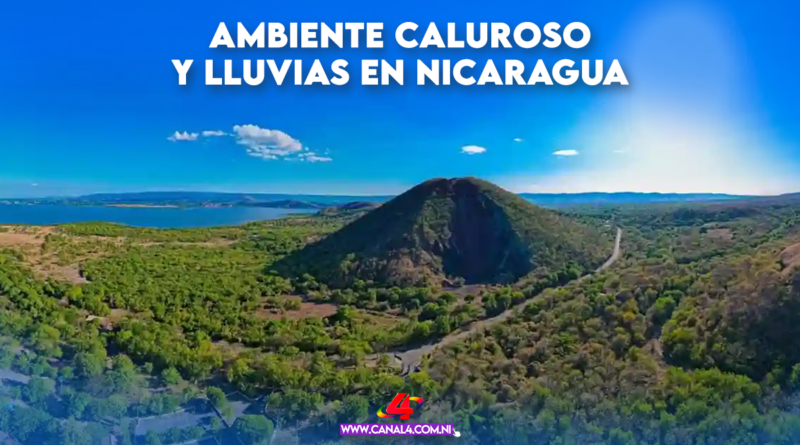 clima, nicaragua, ineter, ambiente caluroso, lluvias,
