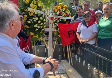 nicaragua, homenaje, silvia ferrufino, fsln, minsa