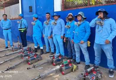 nicaragua, minsa, jornada antiepidemica, colonia morazan, managua, brigadas del minsa,