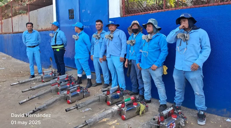 nicaragua, minsa, jornada antiepidemica, colonia morazan, managua, brigadas del minsa,