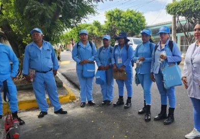 brigadista, MINSA, Managua, Colonia Miguel Gutiérrez, jornada preventiva, fumigación, abate,