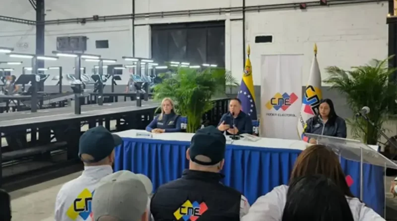Venezuela, CNE, Consejo Nacional Electoral, listo, 25 de mayo, material electoral, elecciones,