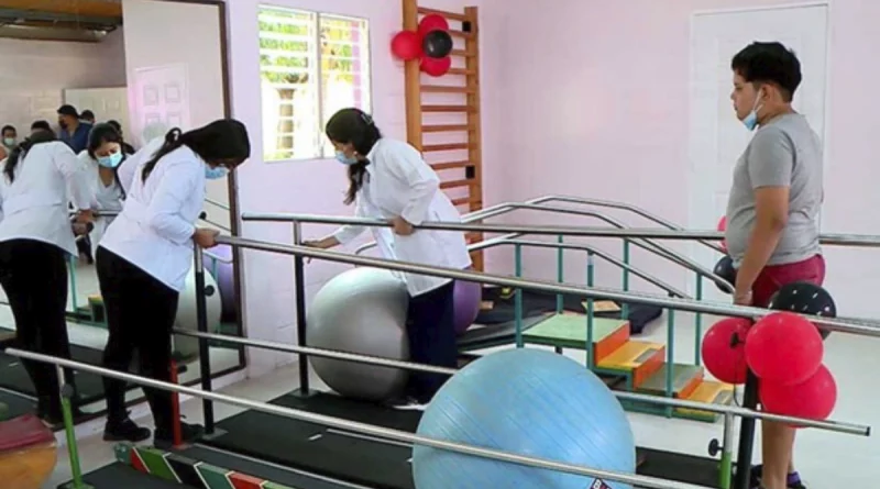 gobierno de nicaragua, fisioterapia, managua, ciro molina,