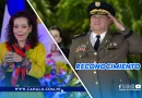 condecoración militar, Comandante Daniel Ortega, Rosario Murillo, Mayor General, Bayardo Rodríguez, 30 de mayo, grados militares,