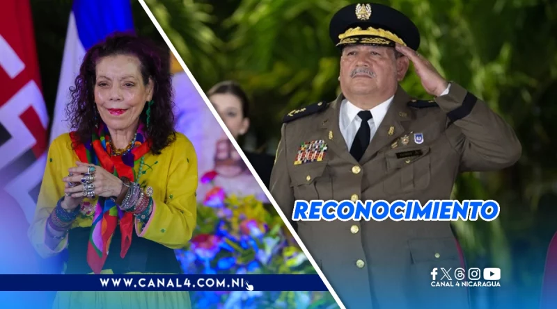 condecoración militar, Comandante Daniel Ortega, Rosario Murillo, Mayor General, Bayardo Rodríguez, 30 de mayo, grados militares,
