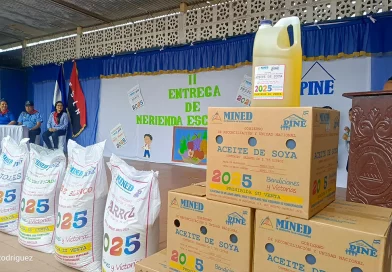 nicaragua, merienda escolar, carazo, educación