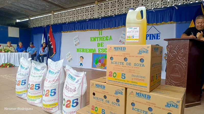 nicaragua, merienda escolar, carazo, educación