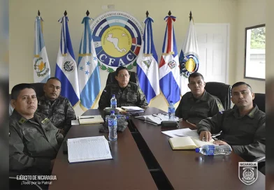 Ejército de Nicaragua, participa, Reunión LVI Ordinaria de Directores y Oficiales Enlaces de Inteligencia y Operaciones de la CFAC,