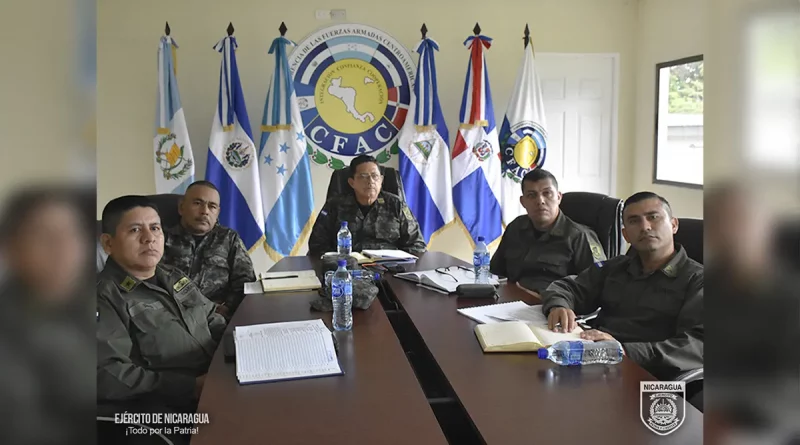 Ejército de Nicaragua, participa, Reunión LVI Ordinaria de Directores y Oficiales Enlaces de Inteligencia y Operaciones de la CFAC,