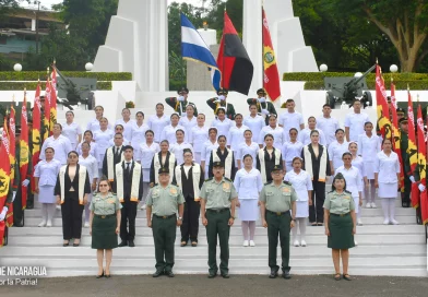 nicaragua, ejercito de nicaragua, graduacion,