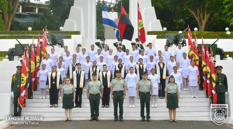 nicaragua, ejercito de nicaragua, graduacion,