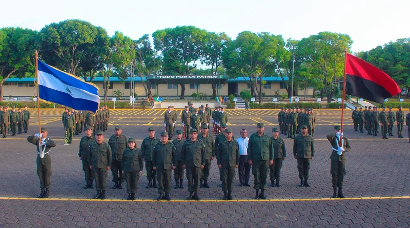 ejercito de nicaragua, 32 años, centro de estudios militares, nicaragua, managua