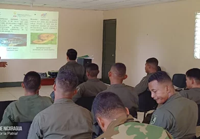 ejercito de nicaragua, capacitacion ambiental, raccn,