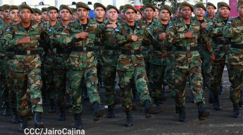 Ejército de Nicaragua, Matagalpa, aviso, anuncia, ejercicios de preparación combativos,