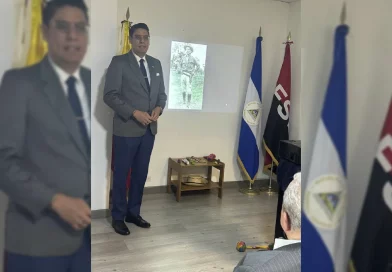 embajada de nicaragua, colombia, general sandino,