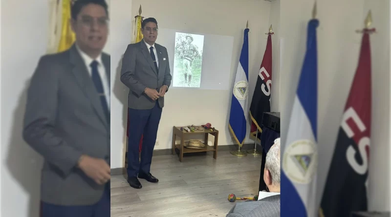embajada de nicaragua, colombia, general sandino,