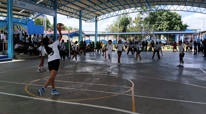 managua, voleibol, juegos nacionales, nicaragua, estudiantes, torneo,