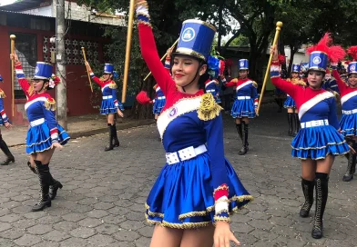 nicaragua, festival de bandas, general Miguel angel