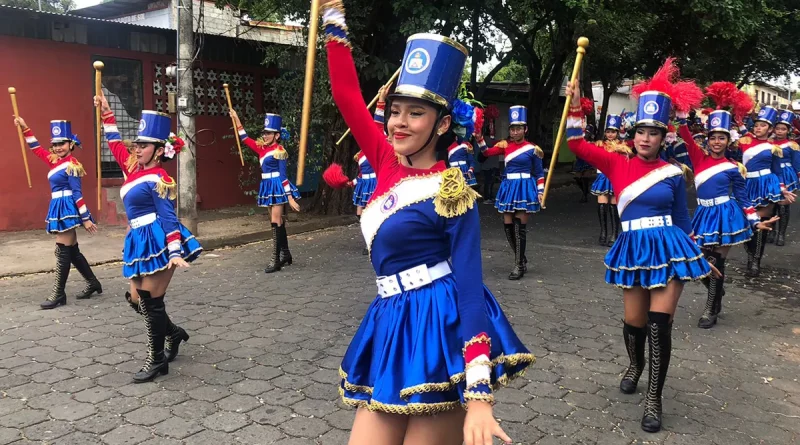nicaragua, festival de bandas, general Miguel angel