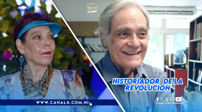 Aldo Díaz, Aldo Días Lacayo, historiador de Nicaragua, Rosario Murillo, 28 de mayo, 3 años del transito a otro plano de vida, Nicaragua,
