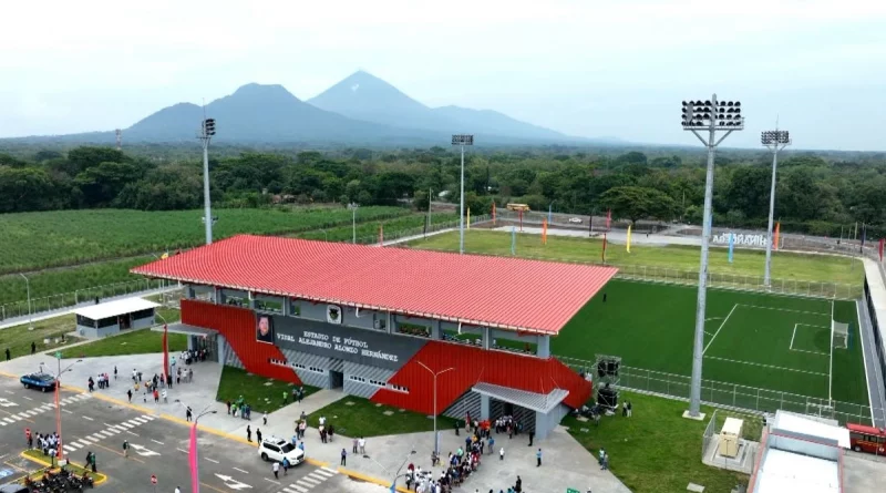 gobierno de nicaragua, maurice ortega murillo, deportes nicaragua, estadio de fútbol, vida alejandro alonso hernandez, chinandega