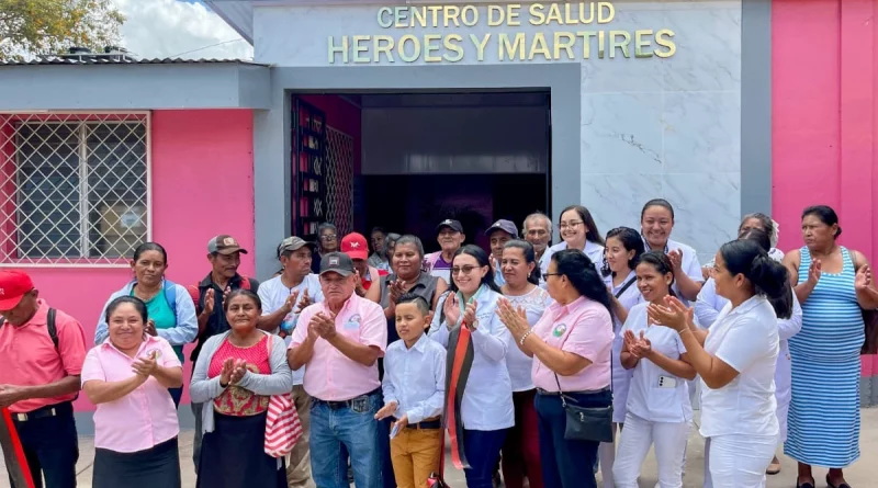 Inauguran mejoras en Centro de Salud Héroes y Mártires de Mozonte
