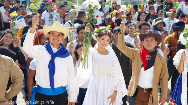 nicaragua, general sandino, juventud 19 de julio, loma de tiscapa, natalicio,