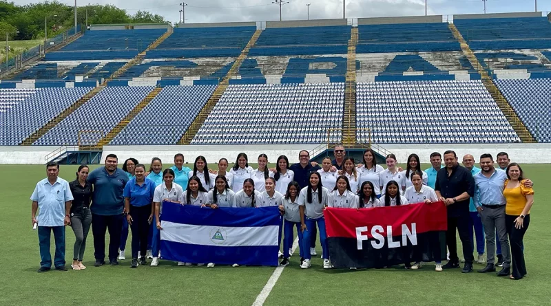 selección Sub-20 femenina de Nicaragua, abanderada, futbol, futbol femenino, deportes,