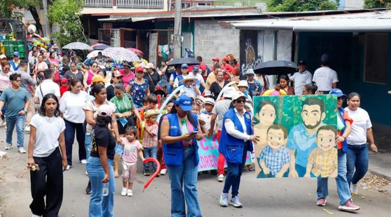 mifamilia, managua, distrito vll, nicaragua, valores de niños, carnaval infantil nicaragua