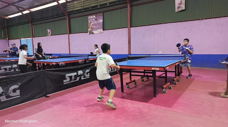 mined, tenis de mesa, juegos escolares, managua, nicaragua, ind,