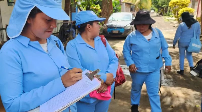 nicaragua, minsa, zancudo, villa dignidad, managua, brigada, jornada,