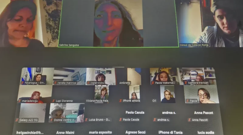nicaragua, mujeres, encuentro virtual