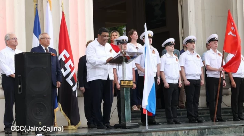 dia de la victoria, managua, rusia, plaza de la revolucion, Valdrack Jaentschke