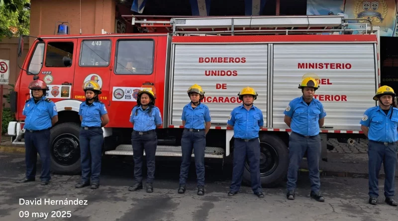 estación de bombero número 227, ministerio del interior de nicaragua, bomberos unidos de nicaragua, comarca las maderas, tipitapa, managua, nicaragua