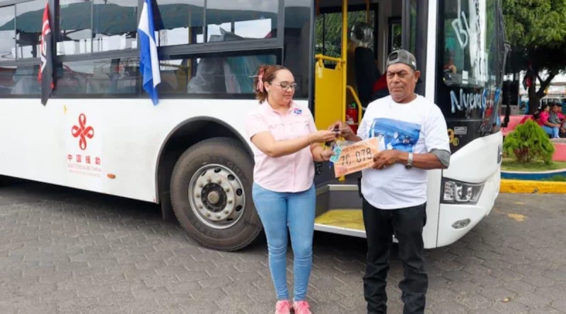 nuevos buses chinos, Nicaragua, buses, nuevas unidades, transporte,