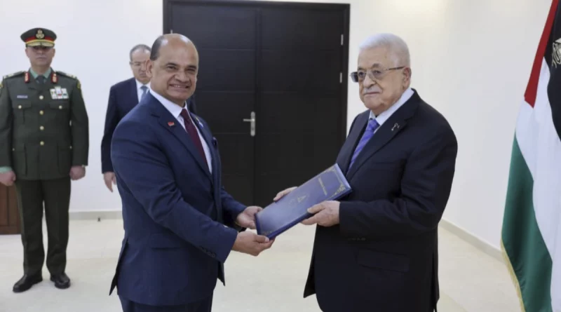 cartas credenciales, palestina, embajada de nicaragua,