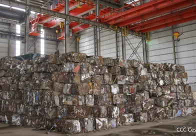 Planta REcicladora, ARSA, Nindirí, construcción, fase final, Masaya, avanza, recicladora de metales,
