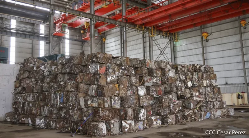 Planta REcicladora, ARSA, Nindirí, construcción, fase final, Masaya, avanza, recicladora de metales,
