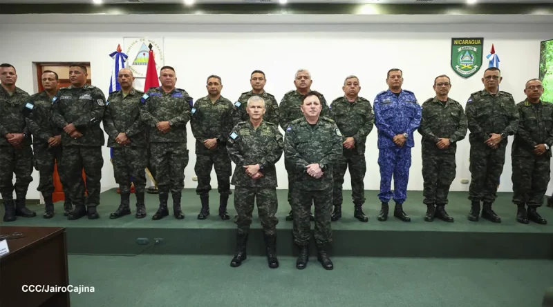 Ejército de Nicaragua, Honduras, cooperación, Sandino Morazán, Nicaragua, evaluación, reunión, seguridad fronteriza,
