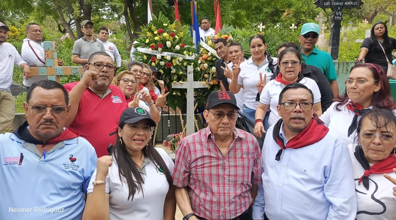 fetsalud, fnt, silvia ferrufino, nicaragua, homenaje, transito a la inmortalidad,