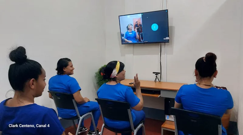 nicaragua, sistema penitenciario nacional, audiencias, salas virtuales, Tipitapa