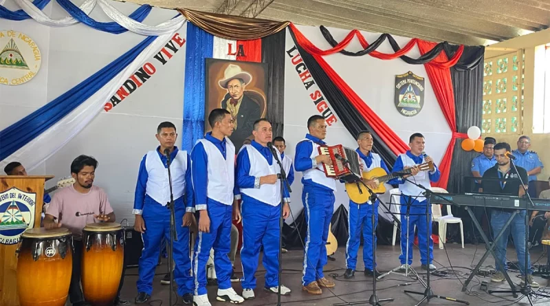 genera sandino, matagalpa, sistema penitenciario, homenaje, cantata,