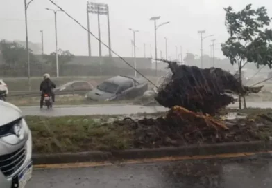 Paraguay, temporal lluvia, vientos, destrozos, causa,