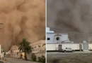 Arabia Saudí, tormenta de arena, cubre, video, imagenes, tormenta, arena, Arabia Saudita,