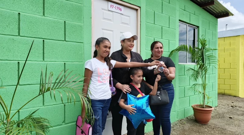 vivienda digna, alcaldia de managua, programa bismarck martinez, managua, gobierno de nicaragua