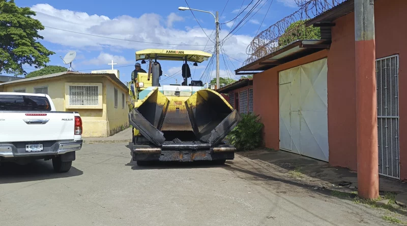nicaragua, alcaldia de managua, calles para el pueblo,