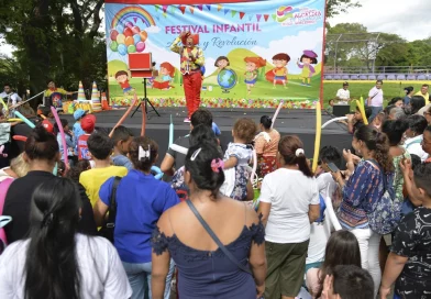 dia de niño, parque luis alfonso, alcaldia de managua, festival,
